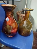 Vase,large glass bottle