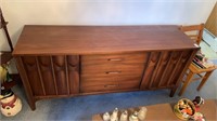 Antique MCM Wood buffet 65x 30 inches, no contents