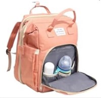 Baby Diaper Bag Backpack - Pink 

With Changing