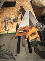trimmer,saws & grease gun