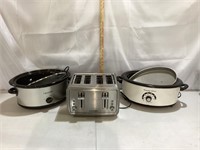 Slow Cookers & Toaster