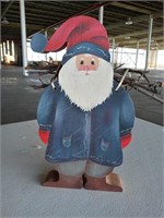 Decorative wooden Santa