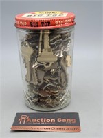 Keys in Vintage Jar