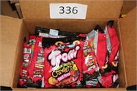 12- bags of gummy worms 5/24