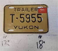 Yukon License Plate