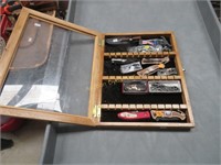 Display Case w/ 12 Knives