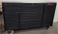 22-Drawer Snap-On Tool Box W/ Keys