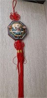 Chinese dragon wall ornament pottery