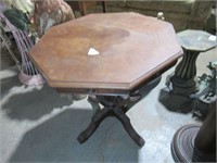 vintage octagonal table