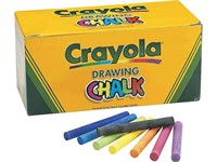Crayola Colored Drawing Chalk Sticks, 144 Count