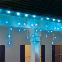 Holiday Time LED 500-Count Blue Dome Icicle Lights