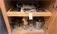 Items in Lower Cabinet