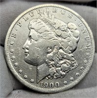 1900-O Morgan Silver Dollar VF