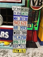 Set of 8 Australian State Plates + 4 M/Cycle