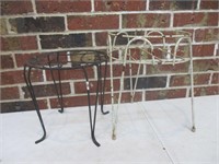 2 Wire Plant Stands, 13" & 10"