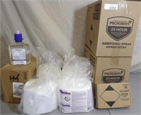 Microban Sanitizing Spray & More