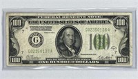 1928A US $100 Note w/ Gold Clause