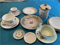 Mix and Match Tea Cups and Saucers (Dining room)