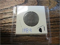 1889 Indian Head One Cent