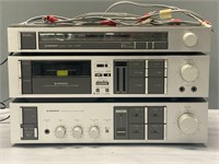 Pioneer Stereo Amplifier Tuner TC-540; Tape Deck\