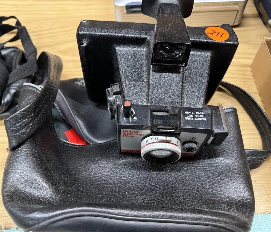 Polaroid Camera & Case