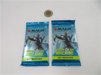 2 boosters pack Magic The Gathering, March of the