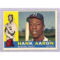 High Grade 1960 Topps Hank Aaron