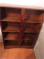 Vintage Wood Book Shelf