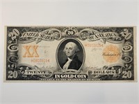 1906 $20 Gold Certificate FR-1186