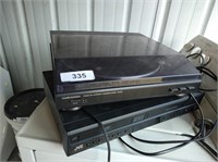 Record Player, DVD & VHS Player