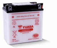 YUASA REPLACEMENT MOTORCYCLE BATTERY