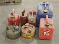 (7) Gas Cans