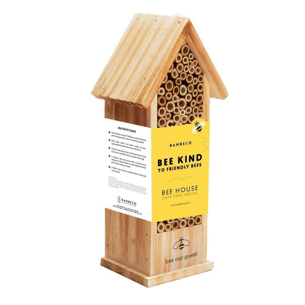 bambeco 12 in. Mason Tower Bee House