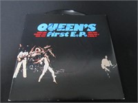 QUEEN BAND SIGNED EP ALBUM COVER HERITAGE