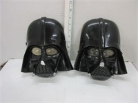 Pair of Darth Vader masks