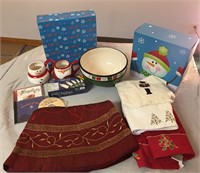 Christmas Cups,Bowl,Hand Towels, CD’s