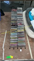 CD Stand with various CDs