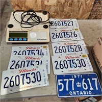 License Plates, Scale untested as is
