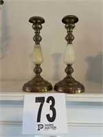 Pair of vintage candlesticks