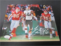 Josh Cribbs signed 8x10 photo JSA COA