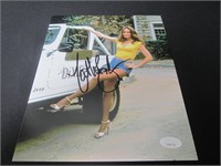 Catherine Bach signed 8x10 photo JSA COA