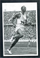 1936 Jesse Owens Reemtsma #32 Cigarette Card.