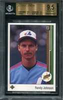 1989 Upper Deck Randy Johnson Rookie Card. Graded.