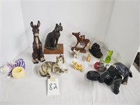variety of figurines