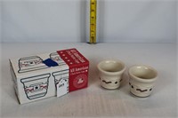 SET OF 2 ALL AMERICAN VOTIVE CUPS