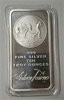 10 Troy Ounce Silver Bar