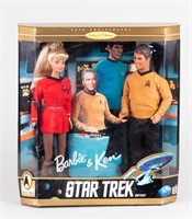 30TH ANNIVERSARY STAR TREK BARBIE AND KEN