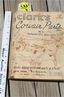 Clarks Corvair Parts Book