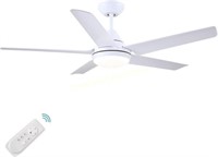 YUHAO 48 Fan with Light  LED  5 Blades