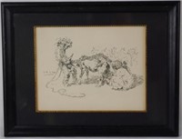 William Robinson Leigh (1866–1955) Orig. Drawing